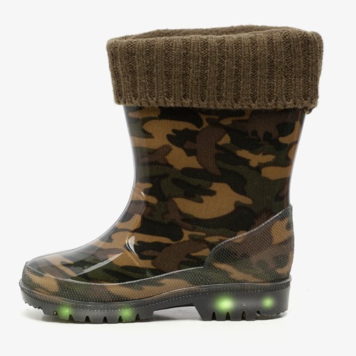 Kinder regenlaarzen met lichtjes