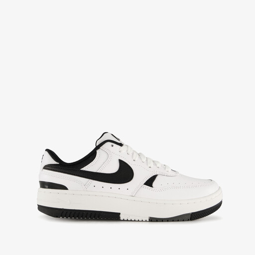 Gamma Force leren dames sneakers wit zwart