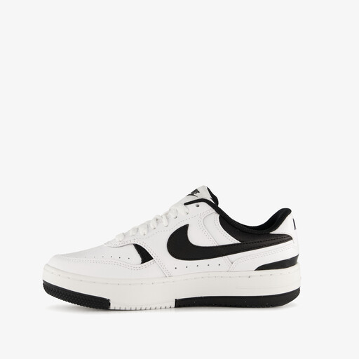 Gamma Force leren dames sneakers wit zwart