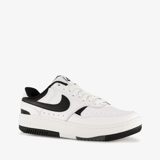 Gamma Force leren dames sneakers wit zwart