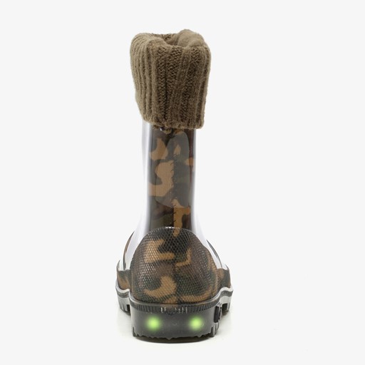 Kinder regenlaarzen met lichtjes