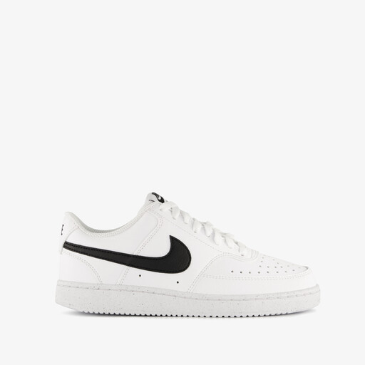 Court Vision Low Next Nature dames sneakers wit zwart