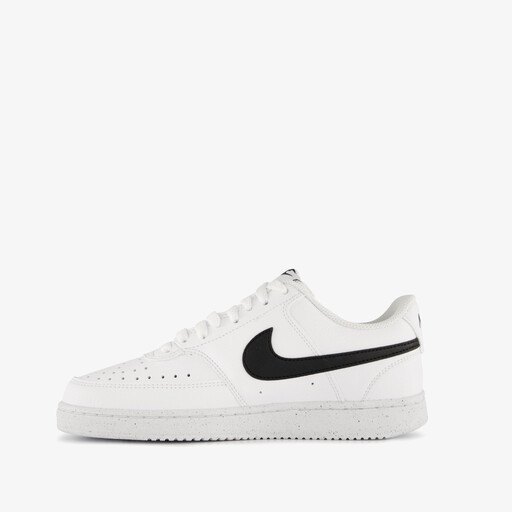 Court Vision Low Next Nature dames sneakers wit zwart