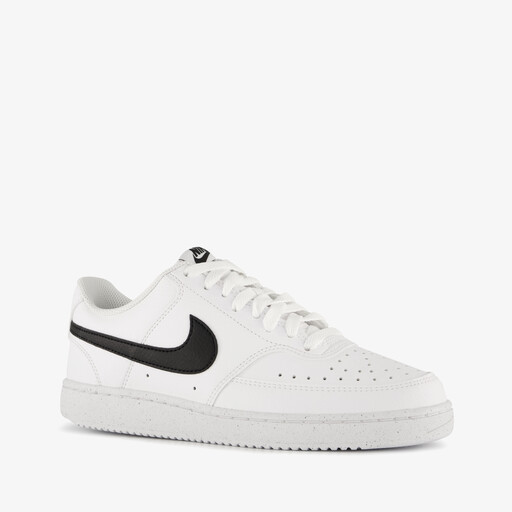 Court Vision Low Next Nature dames sneakers wit zwart