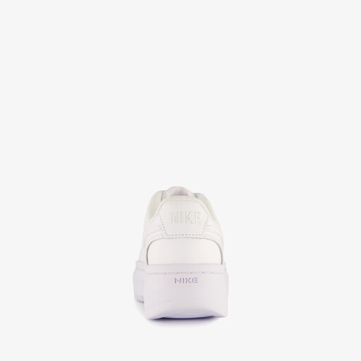 Court Vision Alta leren dames sneakers wit