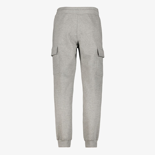 Heren cargo joggingbroek grijs