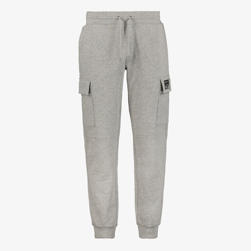 Heren cargo joggingbroek grijs