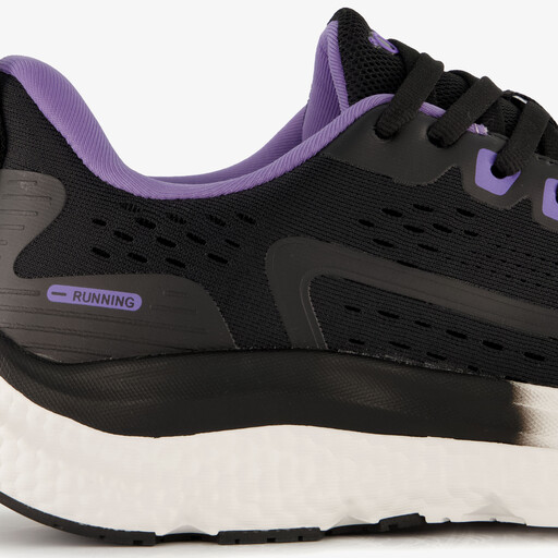 Dames hardloopschoenen zwart paars