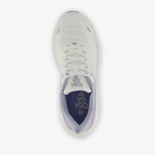 Dames hardloopschoenen lila wit