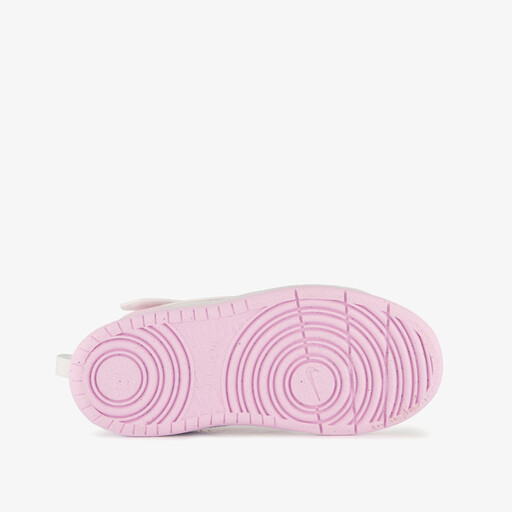 Court Borough Low Recraft meisjes sneakers wit roze