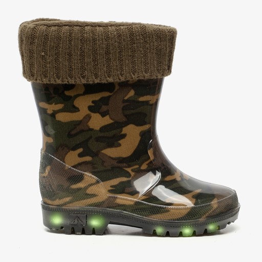 Kinder regenlaarzen met lichtjes