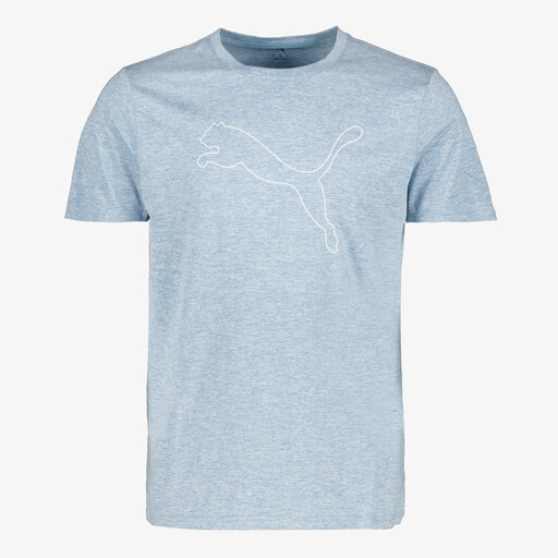 M Tad Essentials heren sport T-shirt lichtblauw