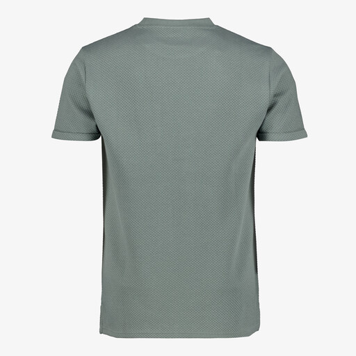 Heren T-shirt met structuur groen
