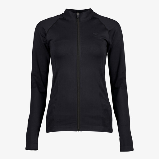 Seamless dames trainingsjas zwart