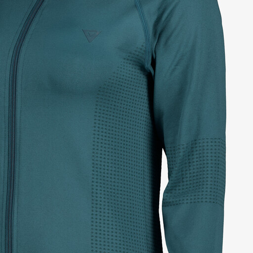 Seamless dames trainingsjas petrol