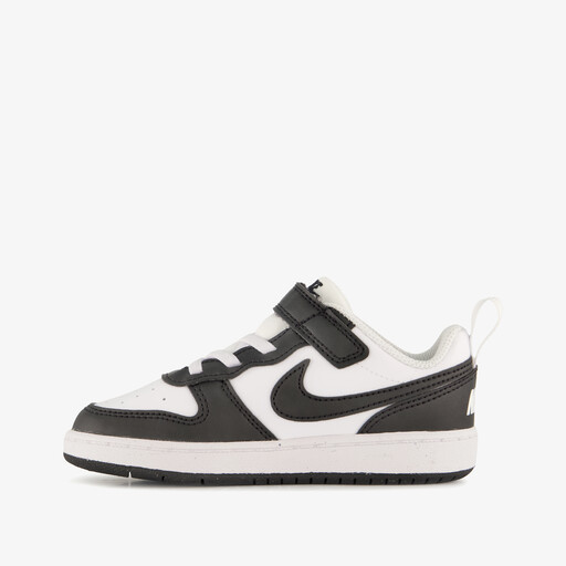 Court Borough Low Recraft sneakers zwart wit