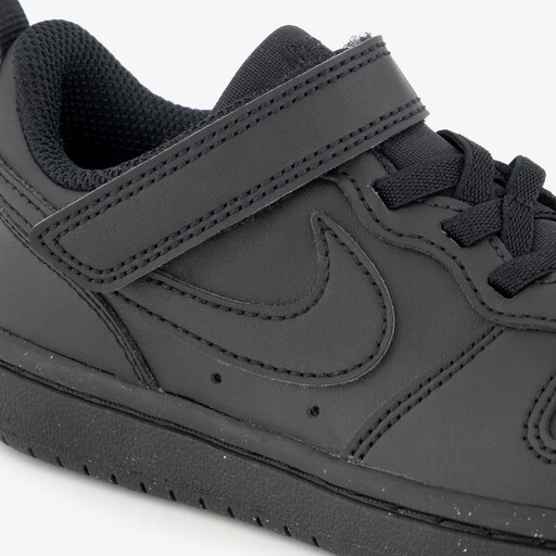 Court Borough Low Recraft kinder sneakers zwart