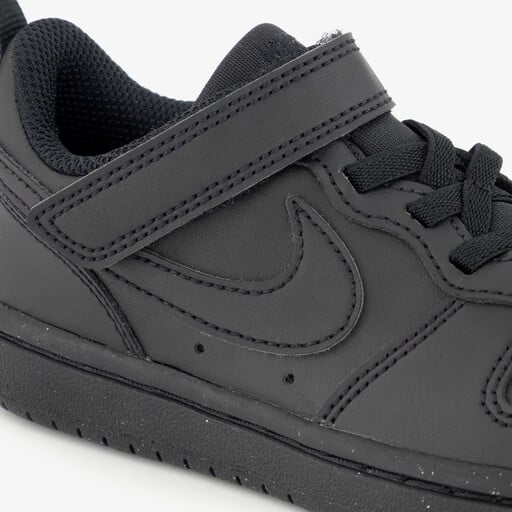 Court Borough Low Recraft kinder sneakers zwart