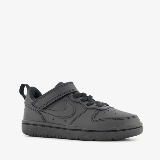 Court Borough Low Recraft kinder sneakers zwart