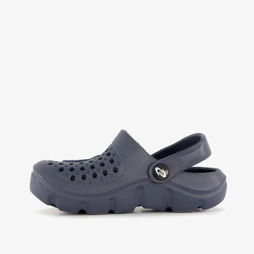 Kinder klompen blauw met racket