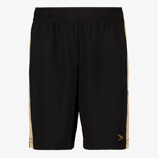 Kinder voetbalshort zwart beige