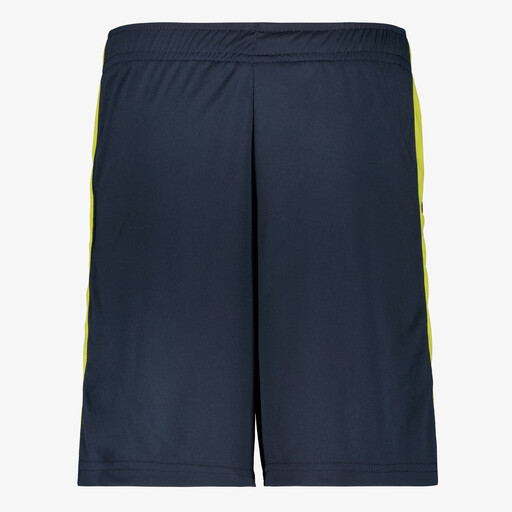 Kinder voetbalshort blauw geel