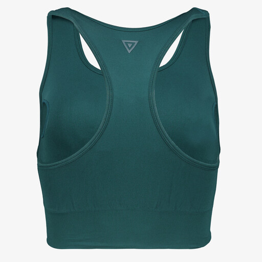 Seamless dames sport BH groen