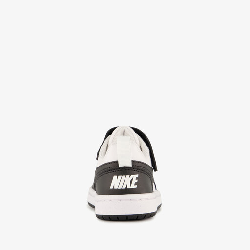 Court Borough Low Recraft kinder sneakers zwart wit
