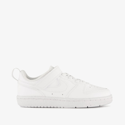 Court Borough Low Recraft kinder sneakers wit