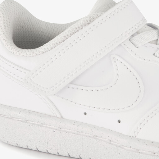Court Borough Low Recraft kinder sneakers wit