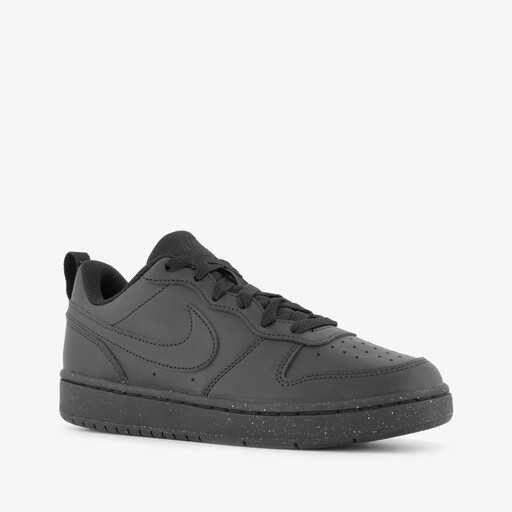 Court Borough Low Recraft kinder sneakers zwart