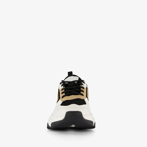 Dames dad sneaker wit zwart