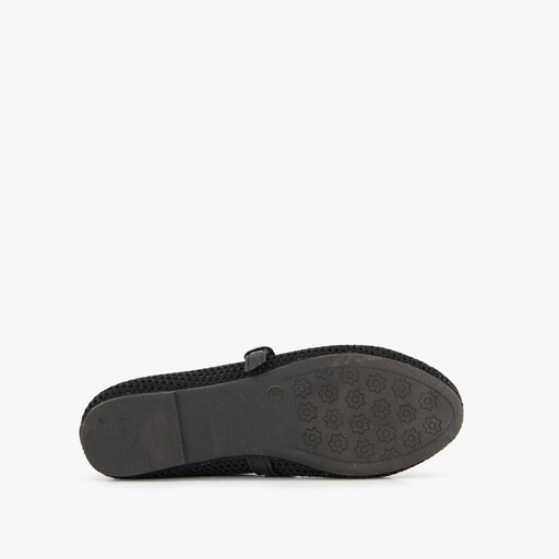 Dames ballerina zwart