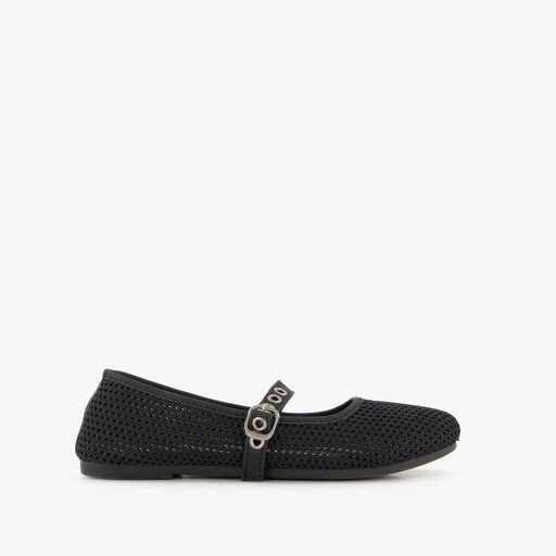 Dames ballerina zwart
