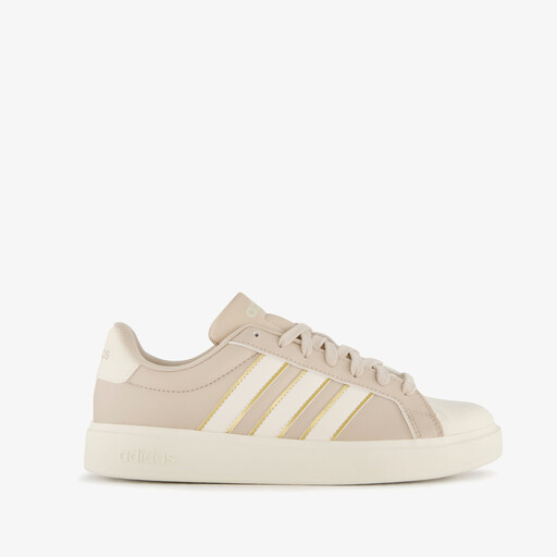 Streettalk dames sneaker beige goud