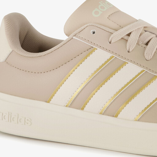 Streettalk dames sneaker beige goud