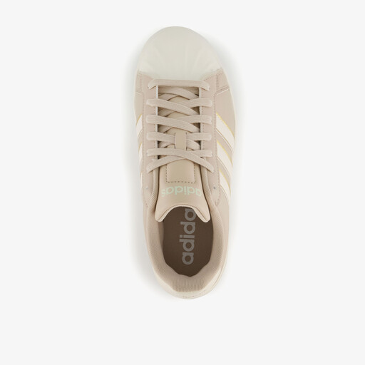 Streettalk dames sneaker beige goud