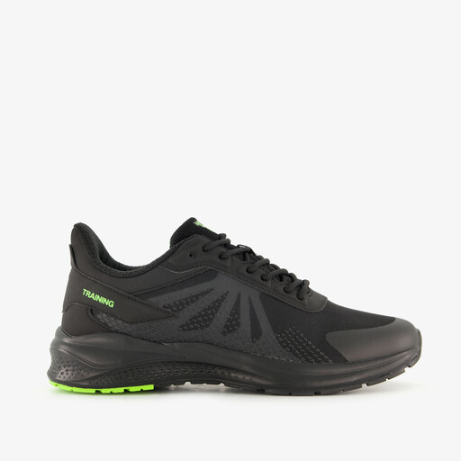 Heren fitnessschoenen zwart