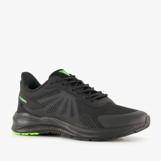Heren fitnessschoenen zwart