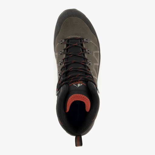 Heren cat. B wandelschoenen vibram zool zwart
