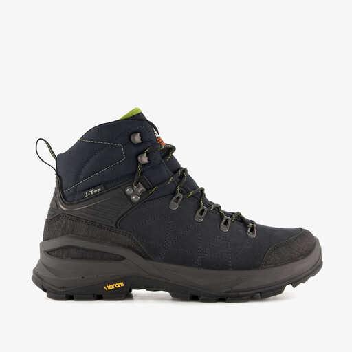 Heren cat. B wandelschoenen vibram zool blauw