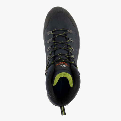 Heren cat. B wandelschoenen vibram zool blauw