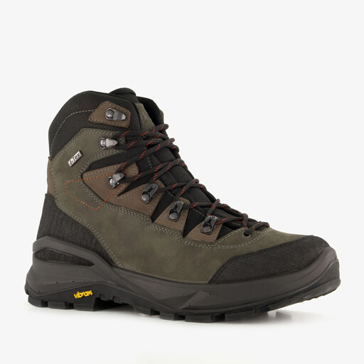 Heren cat. B wandelschoenen vibram zool bruin
