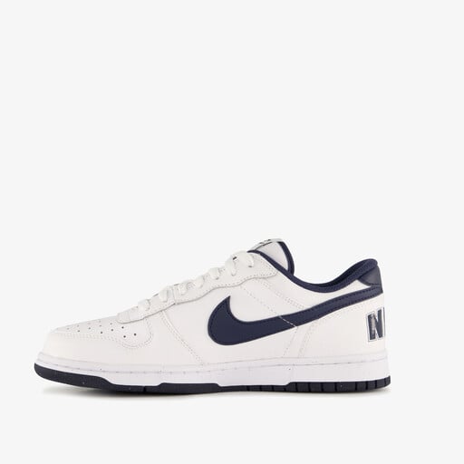 Big Low heren sneakers wit blauw