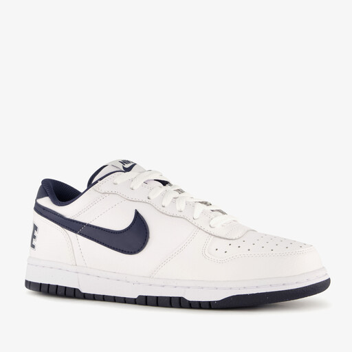 Big Low heren sneakers wit blauw