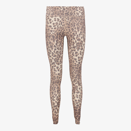 Dames sportlegging met panterprint