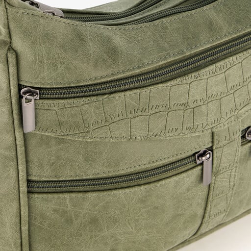 Dames schoudertas groen