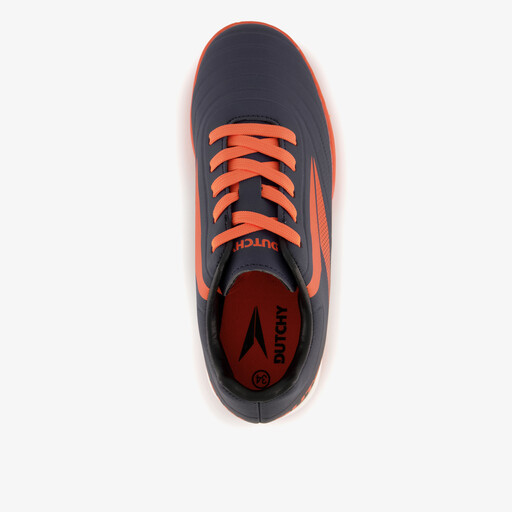 IC kinder zaalvoetbalschoenen blauw oranje