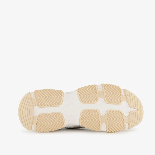 Dames sneakers wit beige