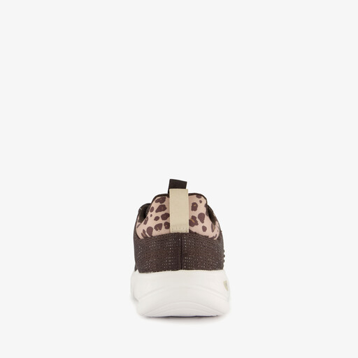 Cloudfoam Flex dames sneakers bruin wit